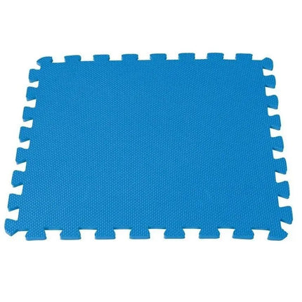 Blauwe Intex vloertegel 50 x 50 cm met puzzelrand