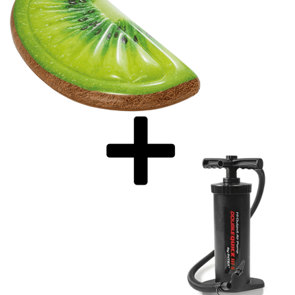 Intex Waterplezier Relaxset Luchtbed Kiwi en Handpomp - Bundel