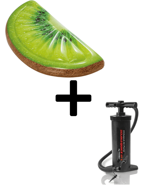 Intex Waterplezier Relaxset Luchtbed Kiwi en Handpomp - Bundel