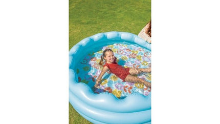 Intex Wavy Edge Zwembad 168 x 168 x 46 cm - Opblaaszwembad