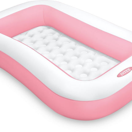 Intex Wet Set Collection Rechthoekig Zwembad Roze/Wit - Opblaaszwembad