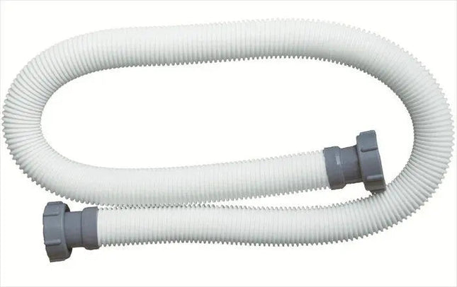 Witte Intex zwembadslang 38 mm met koppelingen