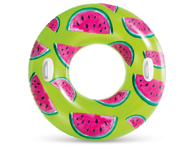 Intex Zwemband Tropical Fruit Groen & Watermeloen - Opblaasband