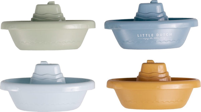 Little Dutch Badbootjes Set Blauw 4st - Badbootjes