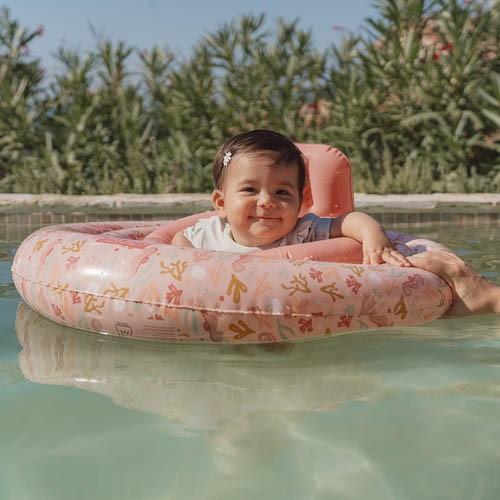 Little Dutch Ocean Dreams Babyfloat 67 cm Roze - Baby zwemband