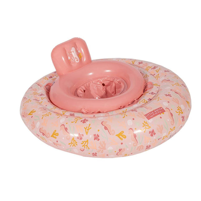 Little Dutch Ocean Dreams Babyfloat 67 cm Roze - Baby zwemband