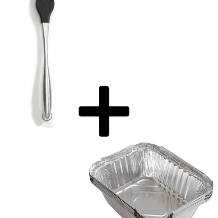 Napoleon Grillset Lakkwast met Kleine Lekbakjes - Bundel