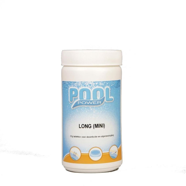 Pool Power Mini Flacon 1 Kg Chloortabletten 20 gram - Chloor