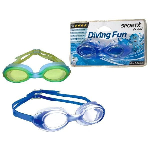 SportX Kids Chloorbril Pro 3 - 8 jaar - Duikbril