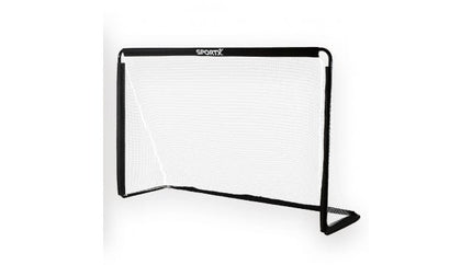 SportX Metalen Voetbaldoel 182x60x122cm Zwart - Voetbal