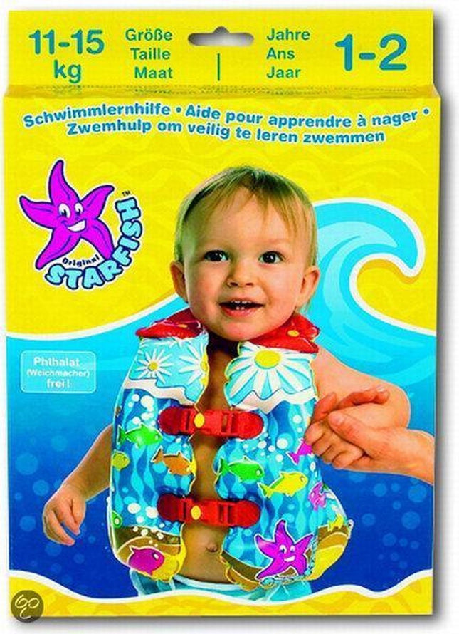 Starfish Kinderzwemvest voor 1 - 2 Jaar - Zwemvest