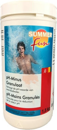 Summer Fun PH-MIN Granulaat 1.5kg - Chloor