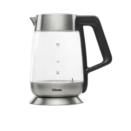 Tristar WK-3375 glazen waterkoker 1,8 liter met rvs voet