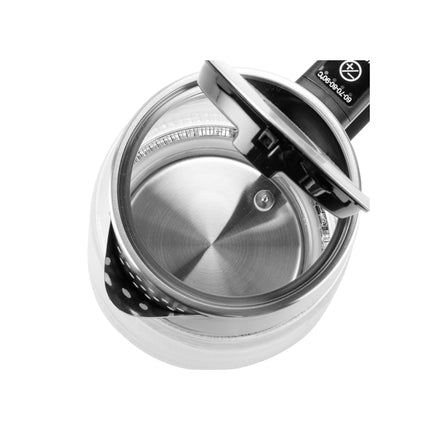 Tristar WK-3375 waterkoker met geopend deksel, bovenaanzicht