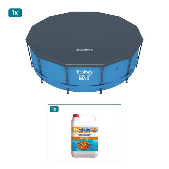 Winterklaar Set Bestway Ø 366 cm met BSI Winterproof 5 L - Bundel